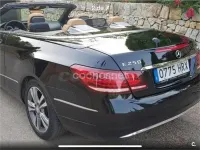 Usado Mercedes E250 204 CV (150 kW) 2013 Negro Descapotable