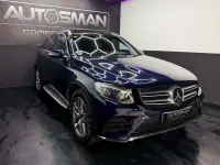 Usado Mercedes GLC250 204 CV (150 kW) 2018 Azul SUV