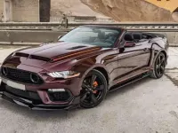 Usado Ford Mustang 290 CV (213 kW) 2018 Burdeos Descapotable