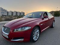 Usado Jaguar XF Premium Luxury 200 CV (147 kW) 2012 Granate Berlina
