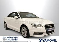 Usado Audi A3 Cabriolet Ambition 110 CV (80 kW) 2015 Blanco Descapotable