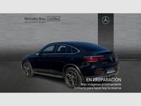 Usado Mercedes GLC220 AMG line 194 CV (142 kW) 2019 Negro obsidiana  pintura metalizada Coupe