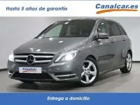 Usado Mercedes B180 109 CV (80 kW) 2014 Gris Utilitario