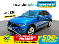 Usado VW T-Roc Life 115 CV (84 kW) 2024 Azul SUV