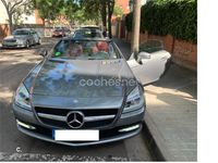 Usado Mercedes SLK250 204 CV (150 kW) 2012 Gris / plata Descapotable