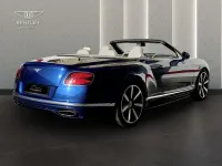 Usado Bentley Continental GT Convertible 642 CV (472 kW) 2018 Azul metalizado Descapotable