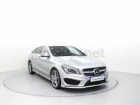 Occasion Mercedes CLA220 Shooting Brake AMG line 177 PK (130 kW) 2016 Grijs Stationwagen