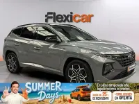 Usado Hyundai Tucson N Line 136 CV (100 kW) 2022 Gris SUV