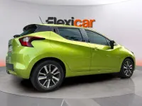 Usado Nissan Micra Acenta 71 CV (52 kW) 2018 Verde Utilitario