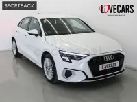 Usado Audi A3 Advanced Plus 116 CV (85 kW) 2022 Blanco Berlina