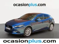 Käytetty Mazda 3 Luxury 165 HP (121 kW) 2017 Sininen Viistoperä
