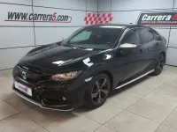 Usado Honda Civic Elegance 129 CV (94 kW) 2018 Negro Berlina