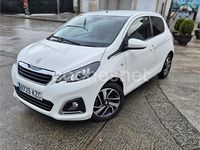 Usado Peugeot 108 Allure 72 CV (52 kW) 2019 Blanco Berlina