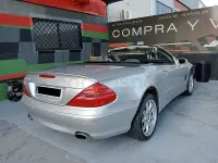 Usado Mercedes SL500 306 CV (225 kW) 2002 Gris / plata Descapotable