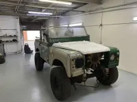 Usado Land Rover Defender 122 CV (89 kW) 2002 Verde Familiar