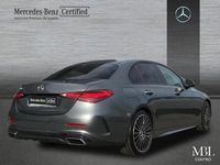 Usado Mercedes C200 AMG line 204 CV (150 kW) 2021 Selenitgrey  metallic paint Berlina