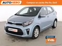 Usado Kia Picanto 67 CV (49 kW) 2018 Azul Utilitario