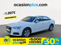 Usado Audi A4 Advanced 150 CV (110 kW) 2017 Blanco Berlina
