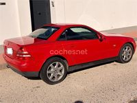 Usado Mercedes SLK200 136 CV (100 kW) 1999 Rojo Descapotable