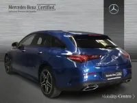 Usado Mercedes CLA250e AMG line 163 CV (119 kW) 2024 Azul denim metalizado Coupe