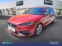 Usado Seat Leon FR 116 CV (85 kW) 2025 Gris / plata Berlina
