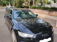 Usado Audi A6 218 CV (160 kW) 2018 Negro Familiar