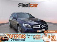 Usado Mercedes GLC220 170 CV (125 kW) 2018 Azul SUV