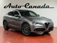 Usado Alfa Romeo Stelvio 190 CV (139 kW) 2020 Gris / plata SUV