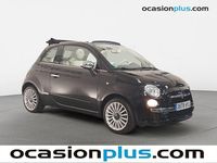 Usado Fiat 500C Lounge 105 CV (77 kW) 2014 Negro Descapotable