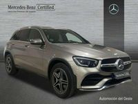Usado Mercedes GLC200 AMG line 163 CV (119 kW) 2019 Plateado SUV