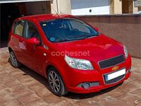 Usado Chevrolet Aveo LT 84 CV (61 kW) 2009 Rojo Berlina