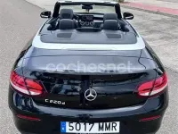 Usado Mercedes C220 194 CV (142 kW) 2020 Negro Descapotable