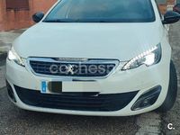 Usado Peugeot 308 SW GT-line 130 CV (95 kW) 2017 Blanco Familiar