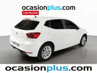 Usado Seat Ibiza Style 95 CV (69 kW) 2017 Blanco Berlina