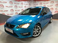 Usado Seat Leon FR 150 CV (110 kW) 2016 Azul Berlina