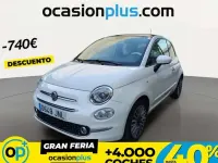 Usado Fiat 500 Lounge 69 CV (50 kW) 2016 Blanco Utilitario