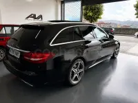 Usado Mercedes C200 150 CV (110 kW) 2018 Negro Familiar