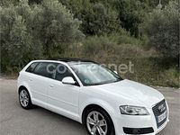 Usado Audi A3 Ambition 125 CV (91 kW) 2009 Blanco Utilitario