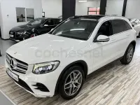 Usado Mercedes GLC220 AMG line 170 CV (125 kW) 2016 Blanco SUV