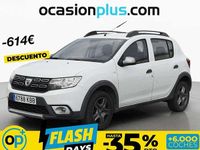 Usado Dacia Sandero Stepway 90 CV (66 kW) 2017 Blanco Utilitario