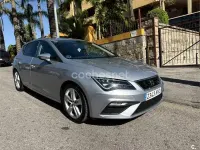 Usado Seat Leon FR 150 CV (110 kW) 2018 Gris / plata Berlina