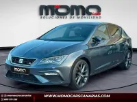 Usado Seat Leon FR 150 CV (110 kW) 2019 Gris / plata Berlina