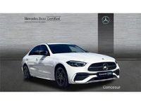 Usado Mercedes C200 AMG line 163 CV (119 kW) 2024 Blanco Berlina