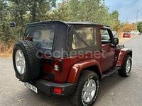 Usado Jeep Wrangler Sahara 177 CV (130 kW) 2009 Granate SUV