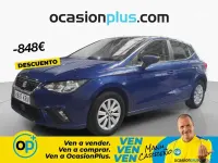 Usado Seat Ibiza Style 80 CV (58 kW) 2018 Azul Utilitario