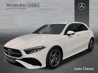 Usado Mercedes A200 AMG line 150 CV (110 kW) 2023 Blanco polar Berlina