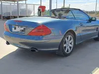 Usado Mercedes SL500 306 CV (225 kW) 2004 Azul Descapotable
