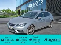 Usado Seat Leon XCELLENCE 130 CV (95 kW) 2020 Gris / plata Berlina