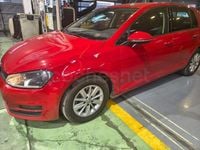 Usado VW Golf VII 110 CV (80 kW) 2013 Rojo Berlina