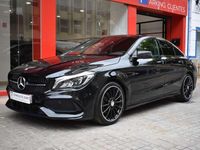 Usado Mercedes CLA200 AMG line 156 CV (114 kW) 2017 Negro Coupe